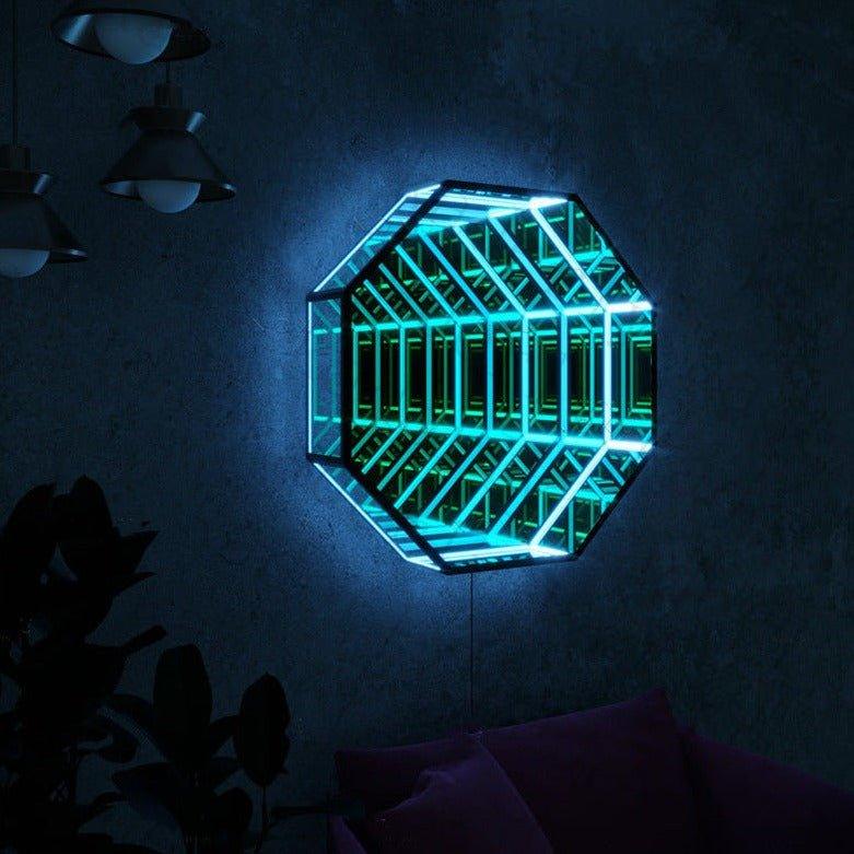 3D CHROMA OCTAGON MIRROR - Strolys3D CHROMA OCTAGON MIRRORStrolys