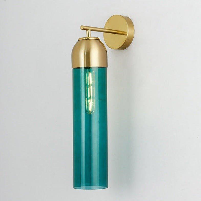 BLUE LAGOON GLASS WALL SCONCE - StrolysBLUE LAGOON GLASS WALL SCONCEStrolys