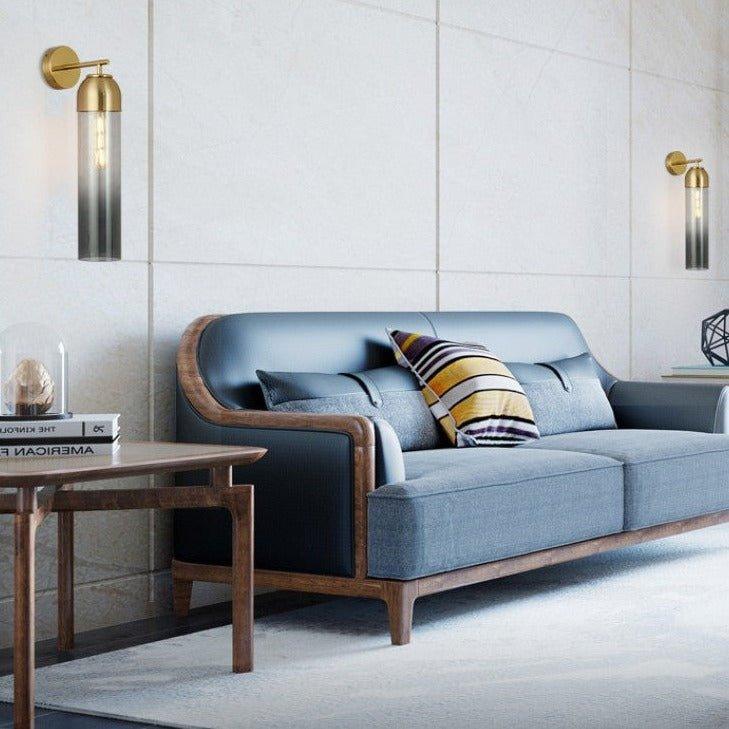 BLUE LAGOON GLASS WALL SCONCE - StrolysBLUE LAGOON GLASS WALL SCONCEStrolys