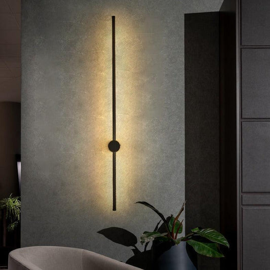 The Linear Aura Wall Sconce: A Streamlined Statement for Modern Walls