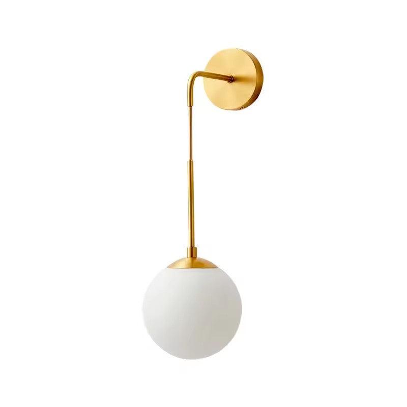 GOLDEN GLOBE WALL SCONCE