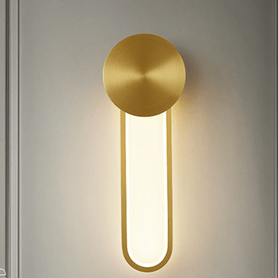 STROLYS GOLDEN GLOW WALL SCONCE