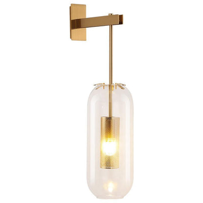 Hanging Glass Wall Sconce