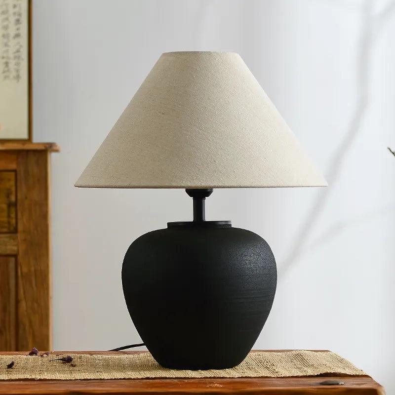 VINTAGE SCROLL TABLE LAMP