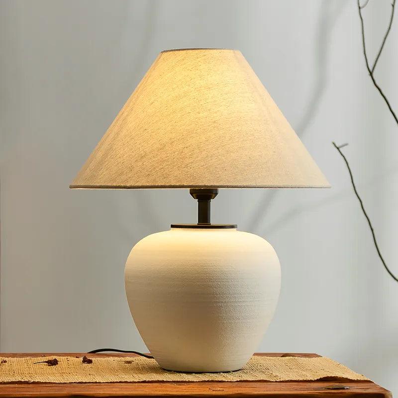 VINTAGE SCROLL TABLE LAMP